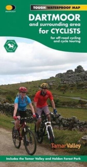 Dartmoor for Cyclists - For off-Road Cycling and Cycle Touring (Harvey Map Services Ltd.)(Sheet map, folded)