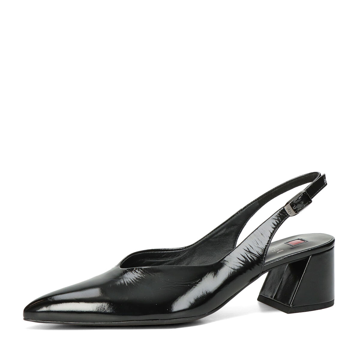 Högl dámské elegantní lodičky s otevřenou patou  - černé - 36