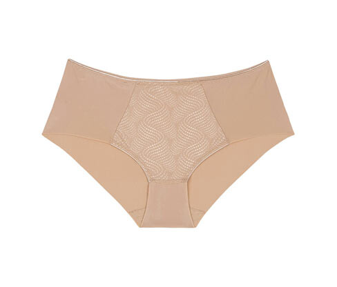 Tchibo - Zmenšující bokové kalhotky Triumph Essential »Minimizer Hipster X« - pro ženy - vel. 38 - barva: hnědá