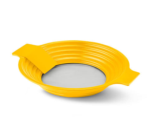 Tchibo - Sítko na mouku a pasírování 2 v 1 - barva: žlutá