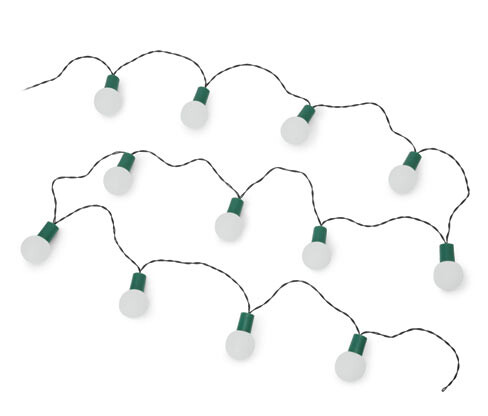 Tchibo - Světelný řetěz s LED - barva: černá