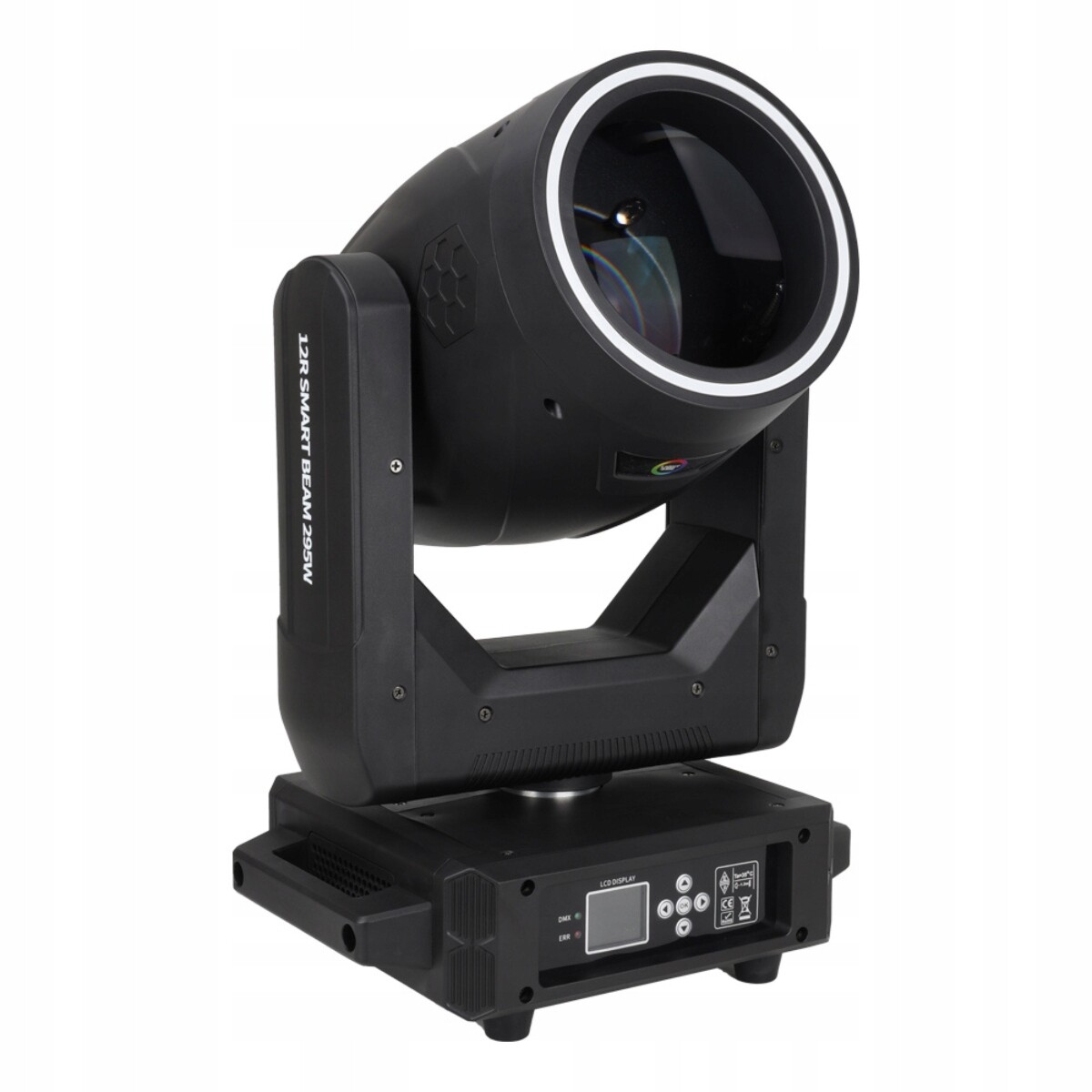 Pohyblivá Hlava Led Jevištní Osvětlení LIGHT4ME 12R Smart Beam 295W Ring