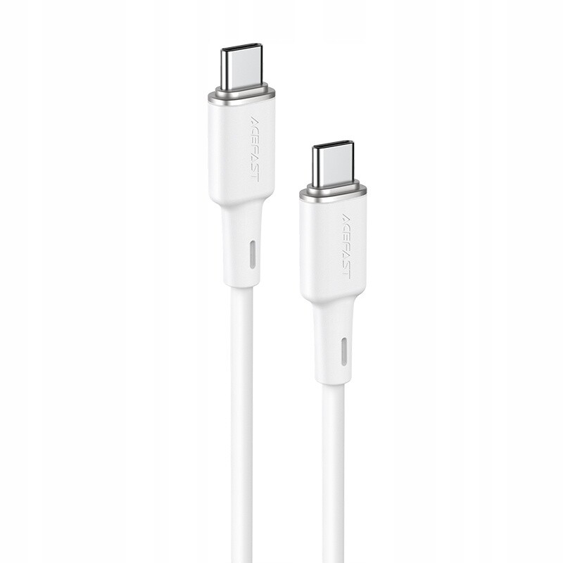 Kabel Acefast C2-03-C-C Usb-c Usb-c Pd Qc 60W 3A 480Mb/s 1,2m bílý