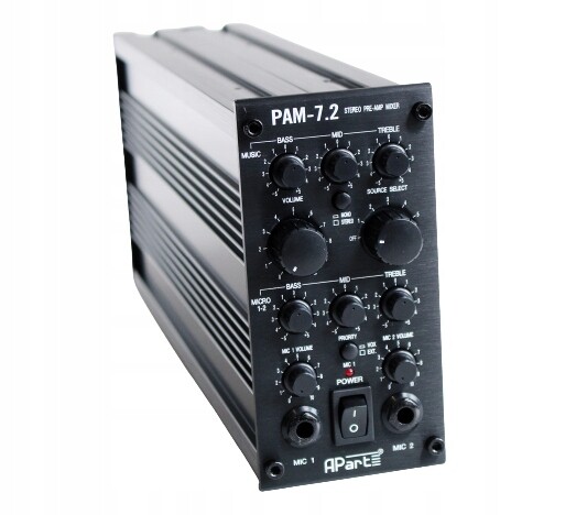 APart PAM-7.2 předzesilovač s mixážním pultem
