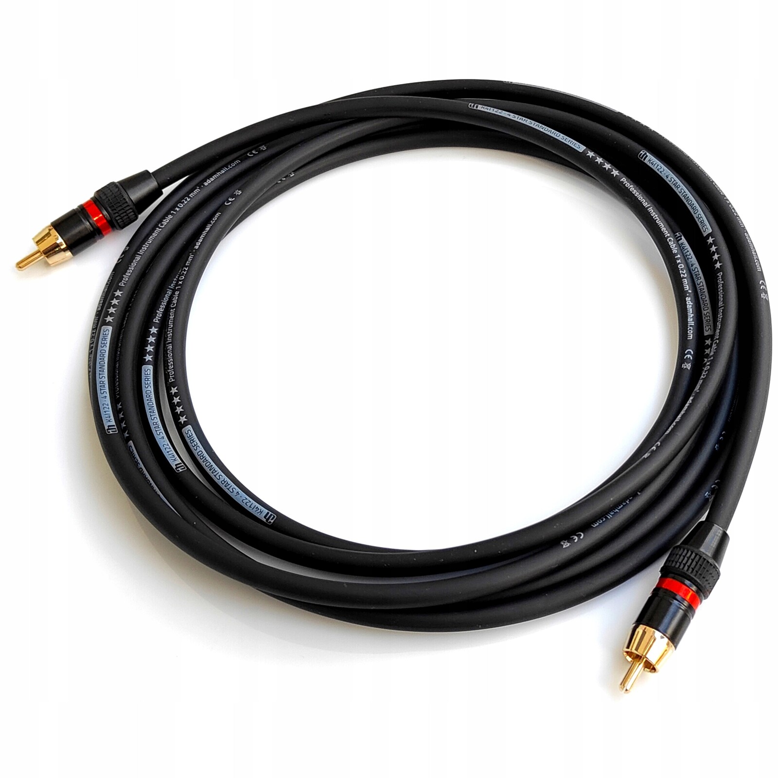 Adam Hall Kabel pro subwoofer Ofc Rca-rca K4I122SUB Lfe 15 m