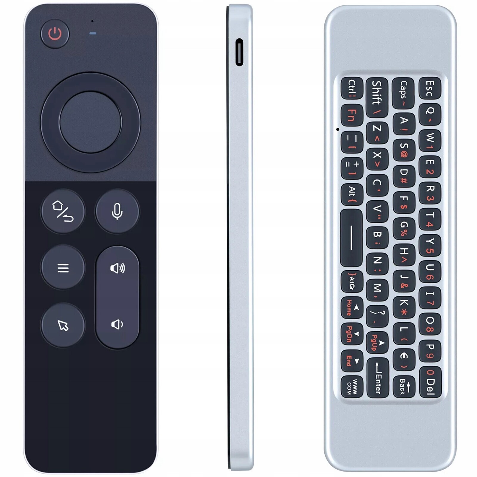 Univerzální dálkový ovladač Qwerty pro Tv Pc notebook Usb Android Windows