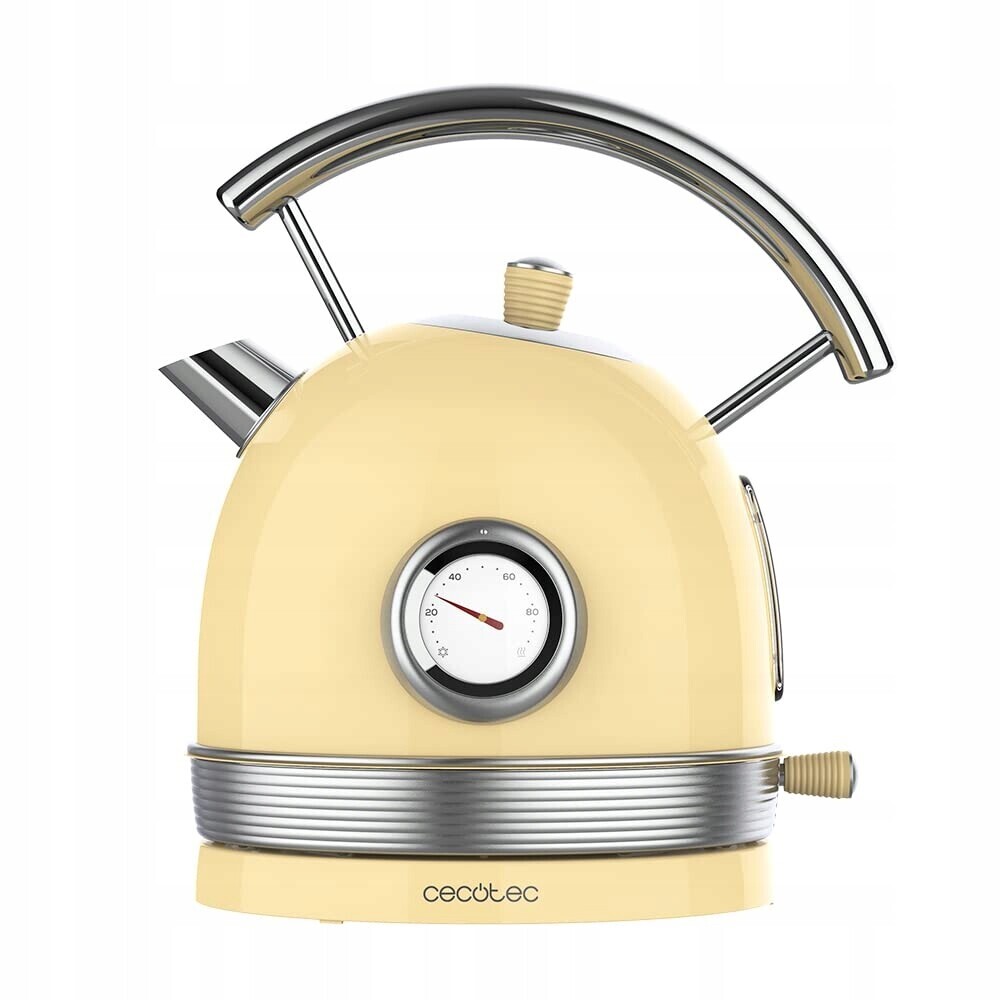 Konvice Vintage Cecotec 01484 Thermosense 420 žlutá 1,8 l 2200 W Termometr