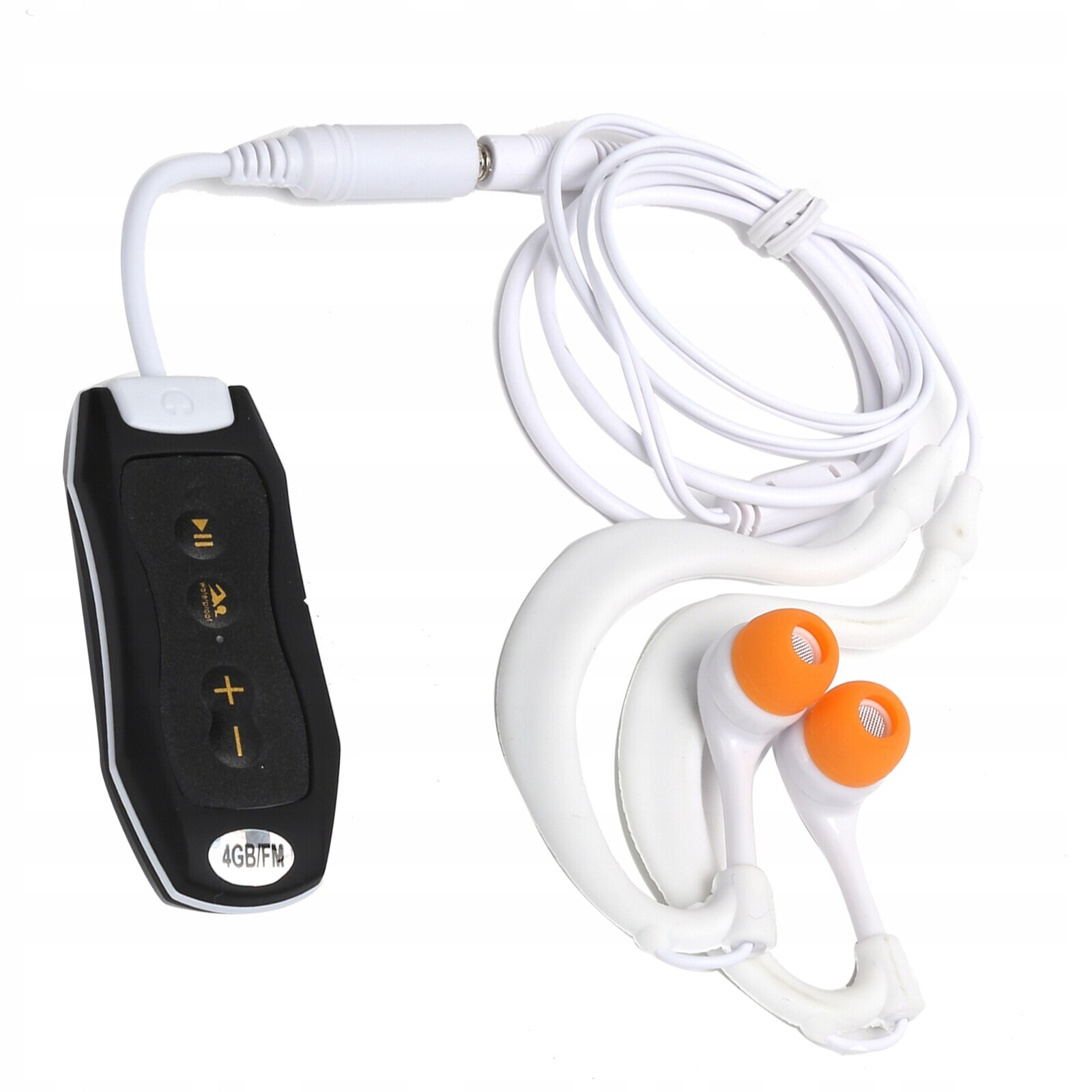 MP3 4GB Přehrávač IPX8 Vodotěsné Fm Rádio Se Sluchátky