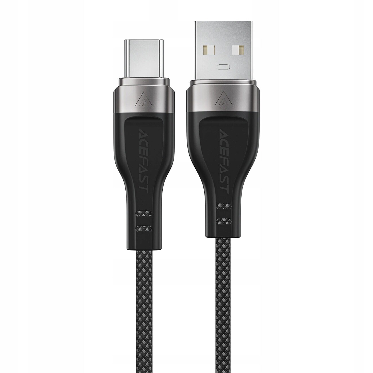 Kabel Acefast C11-04 Usb-a Usb-c 3A 1,2 m s magnetickým opletením černý