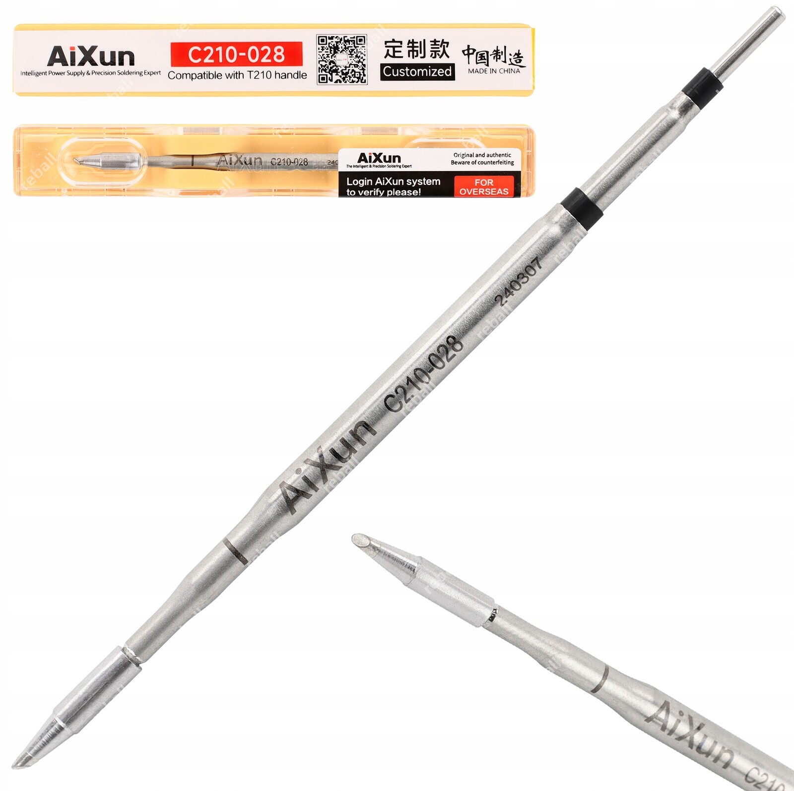 C210 028 Hrot Mini Vlna Aixun Pájecí Stanice Jbc Yihua Sugon