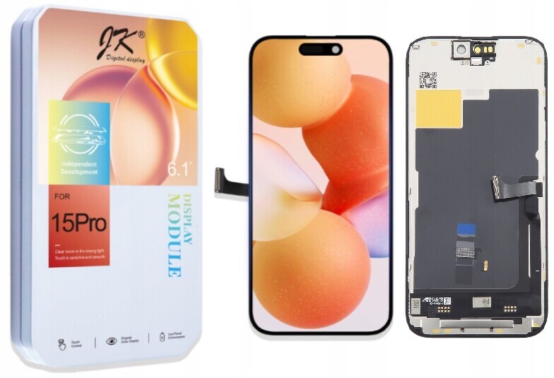 Nový LCD Dotykový Displej Pro Apple iPhone 15 Pro In-cell Jk Vým Čip