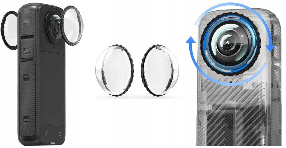 Krytky čoček Insta360 X4 – maximální ochrana bez kompromisů
