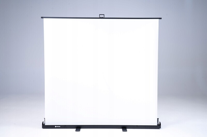 Obrazovka Bílá Přenosná 200x200 cm Pro Stuff