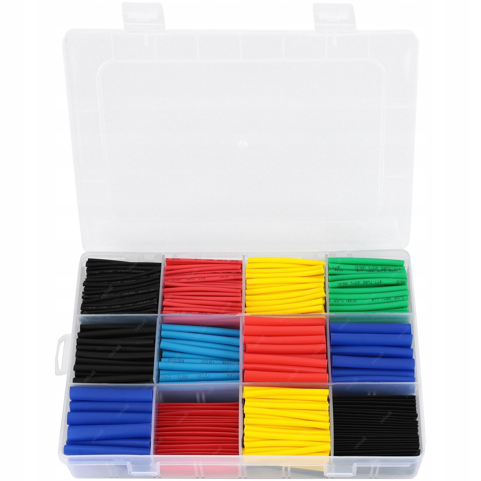 Termosmršťovací Trubičky Izolační Trička Barevné Kryty Sada 800ks MIX