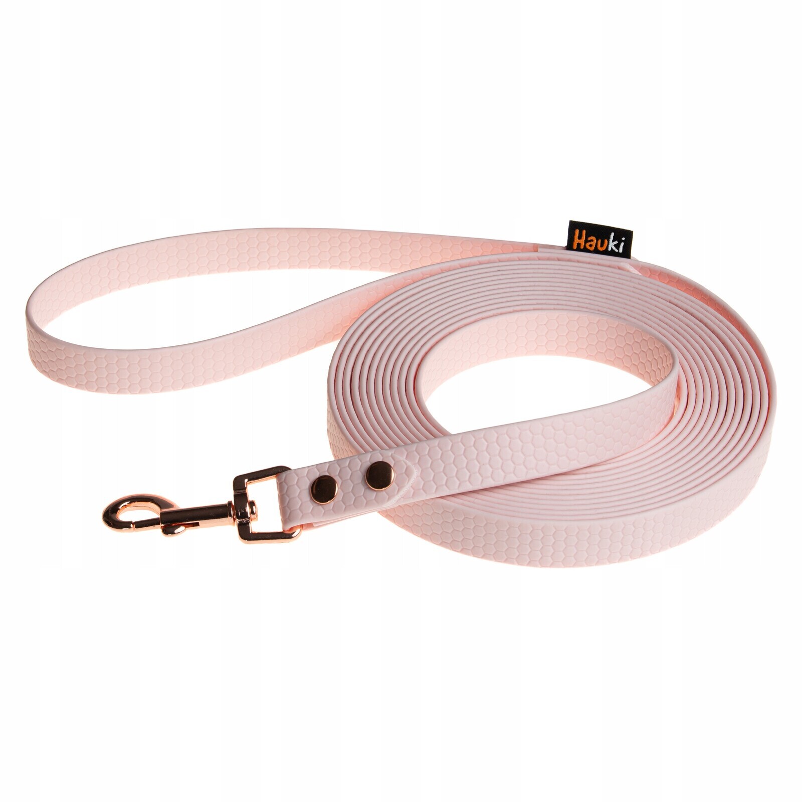 Tréninková Šňůra Pro Psa 15 M/20 MM. Pastelová. Růžové Zlato. Hexa Vzor