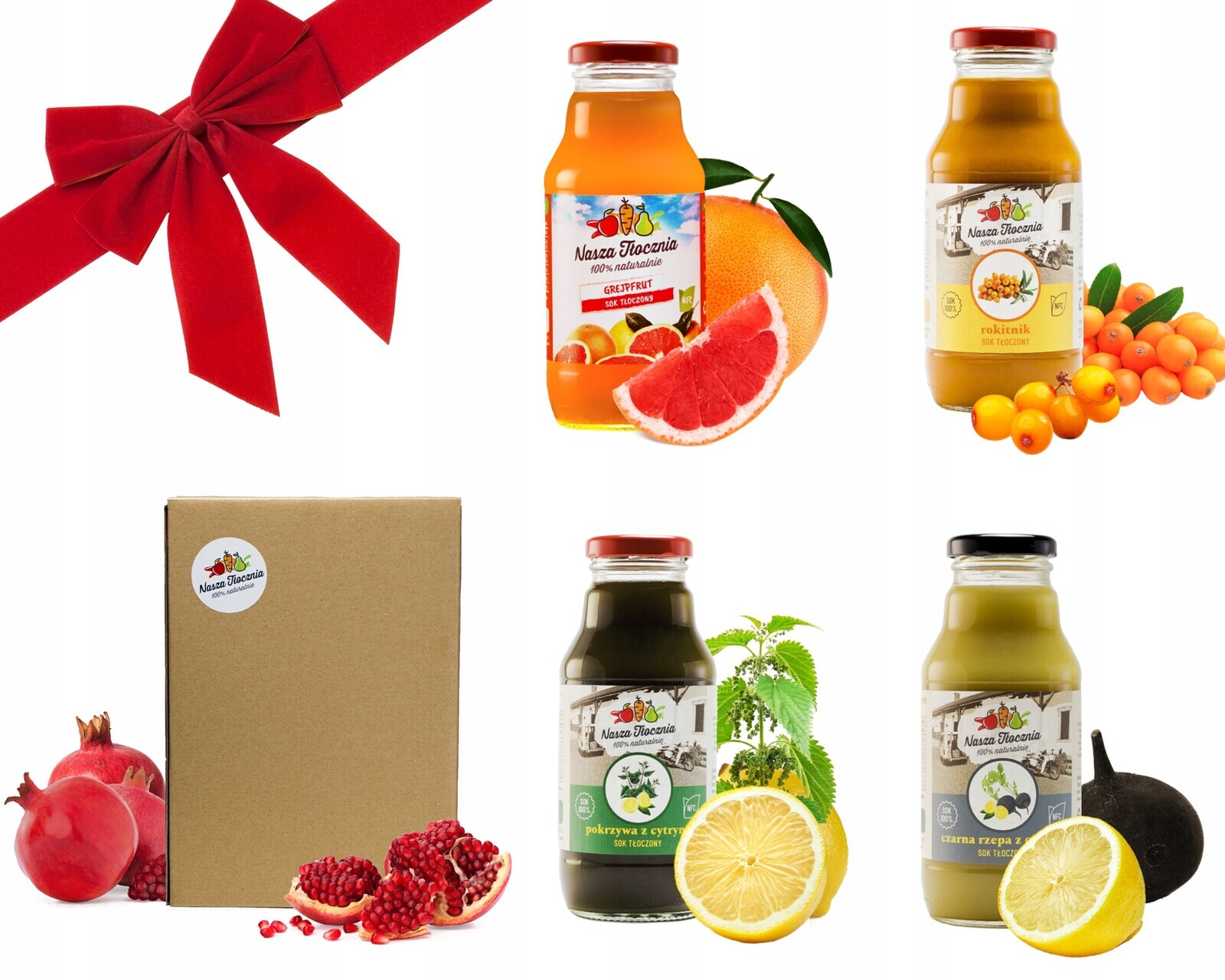 Sada džusů Krásná Kůže & Vlasy Dárek