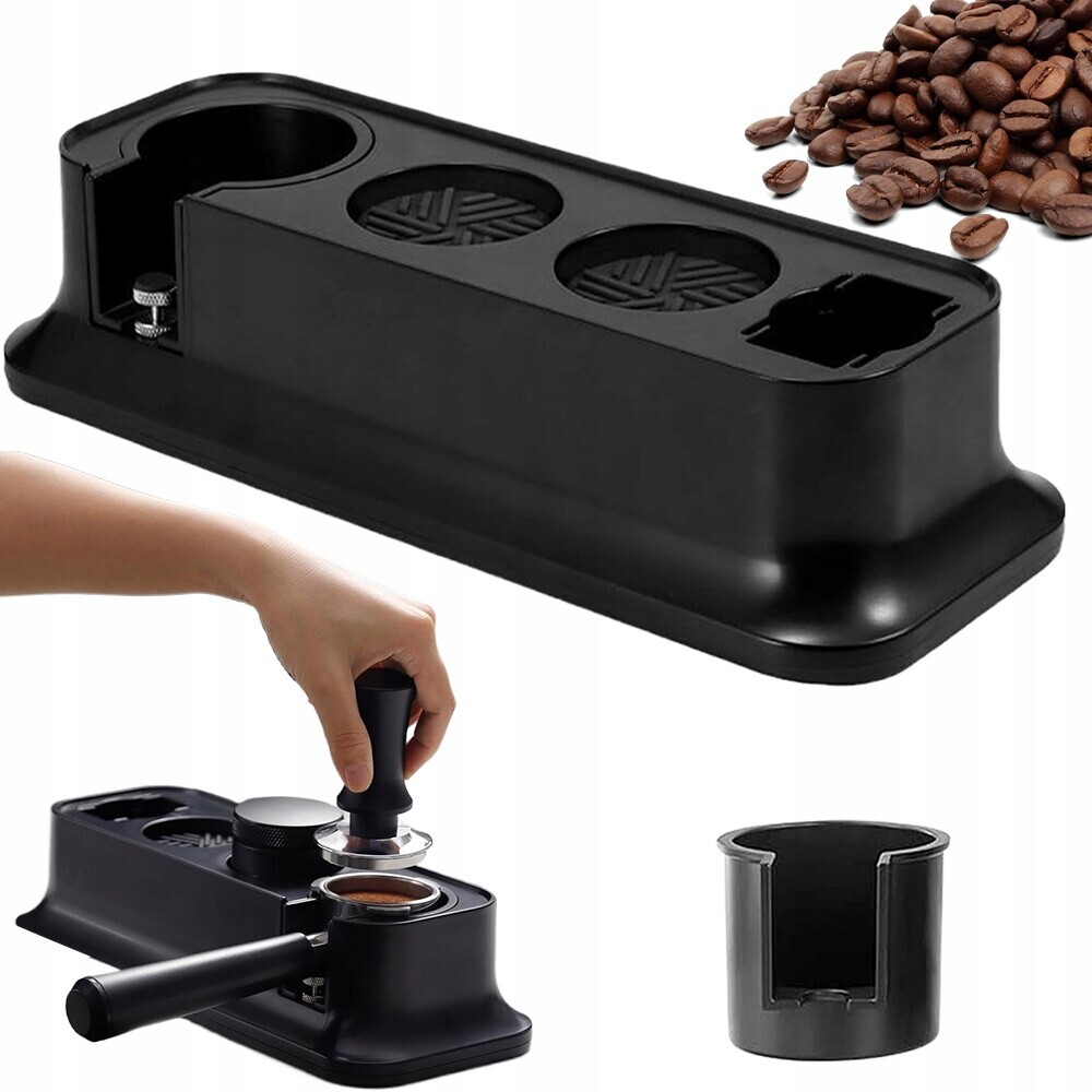 Stanice Tamper Na Kávu 51-58 MM Šlehač Na Šlehání Kávy Podstavec Krabička 4V1