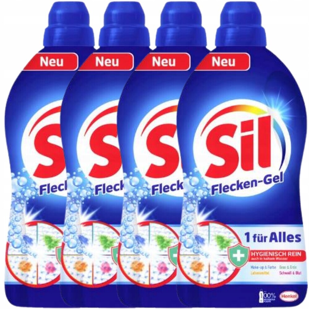 Sil Odstraňovač skvrn Gel 4x 1,3 l