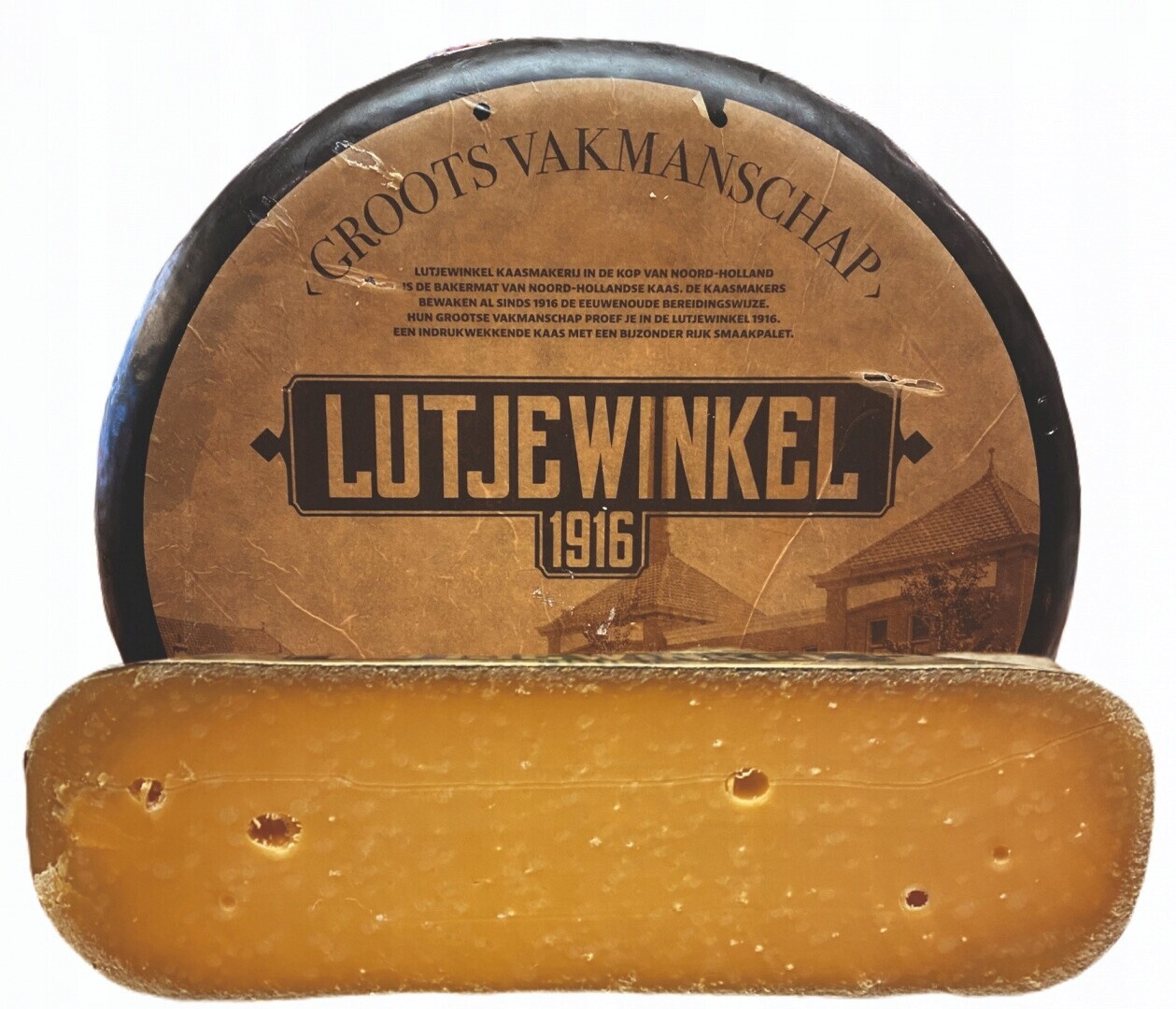 Holandský Sýr Lutjewinkel 105 týdnů Black 500 g