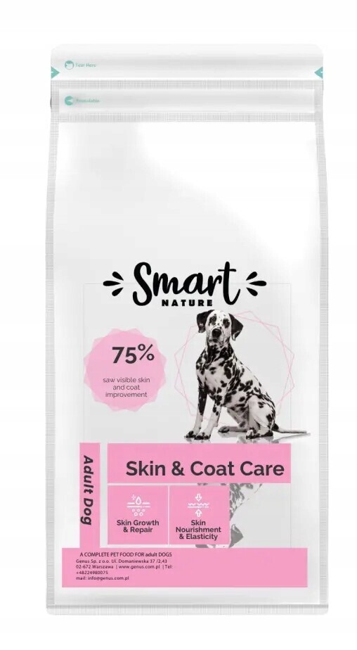 Smart Nature Vet Skin & Coat Care 1,5 kg dieta podporující zdraví pokožky