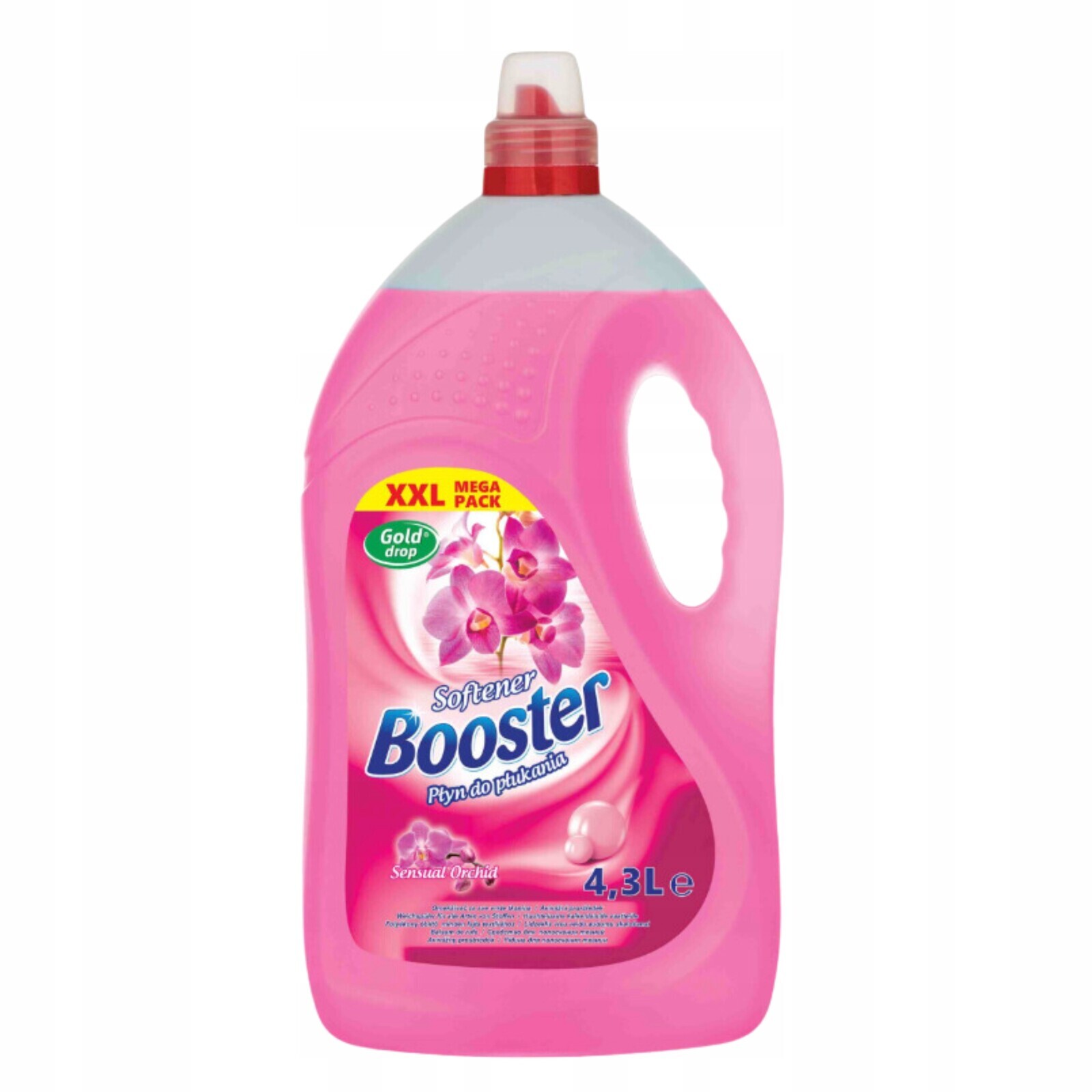 Booster tekutá aviváž Vůně orchideje Svěžest Měkkost 4,3 L