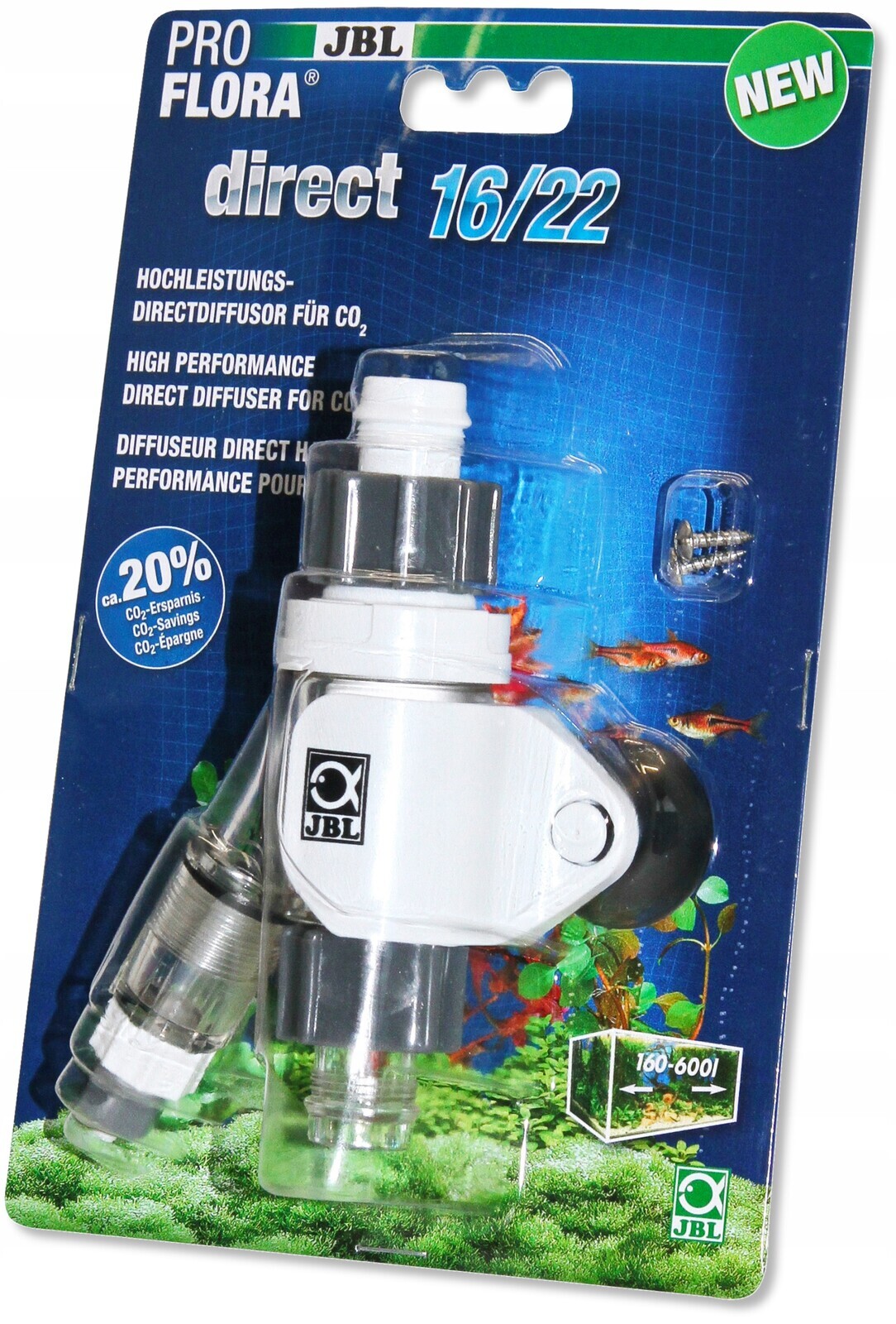 Jbl Proflora CO2 Taifun Inline 16/22 Difuzér CO2