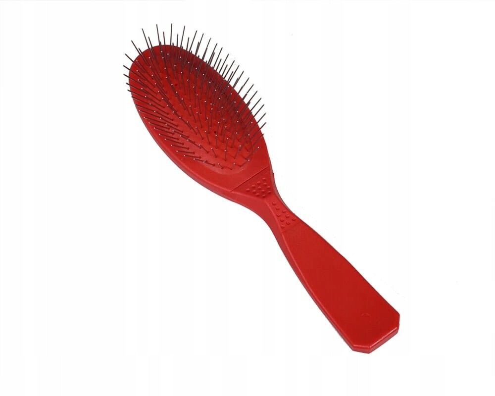 Kartáč Pin Brush Malý (s) červený, středně měkký Madan's