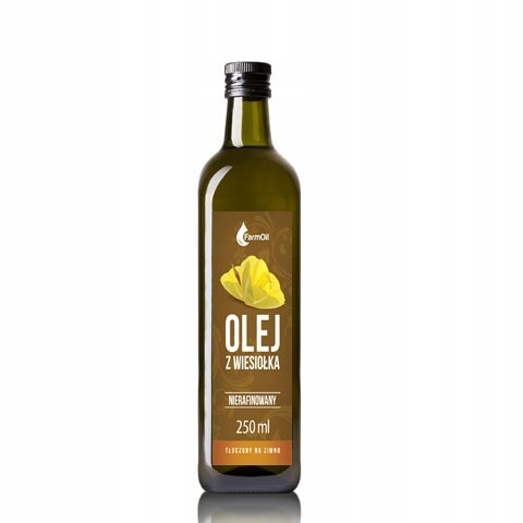 Olej z dvouletého pupalky lisovaný za studena VitaFarm 250 ml