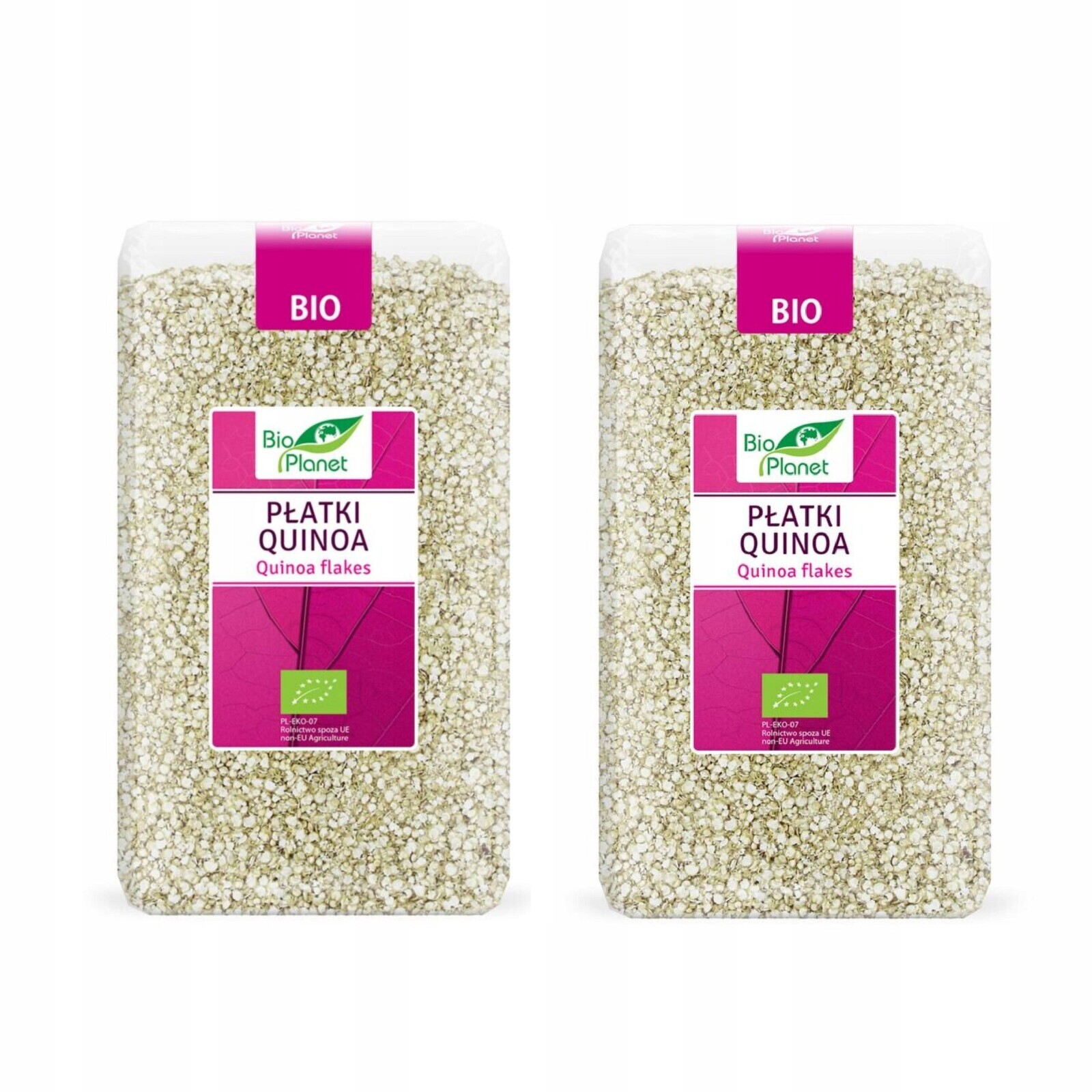 2x Vločky quinoa Bio 600 g ekologické, zdravé k snídani, přísada do pomazánek