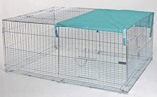 Výběh pro mláďata králíky, hlodavce a drůbež Kerbl 81701, 144x112x60 cm