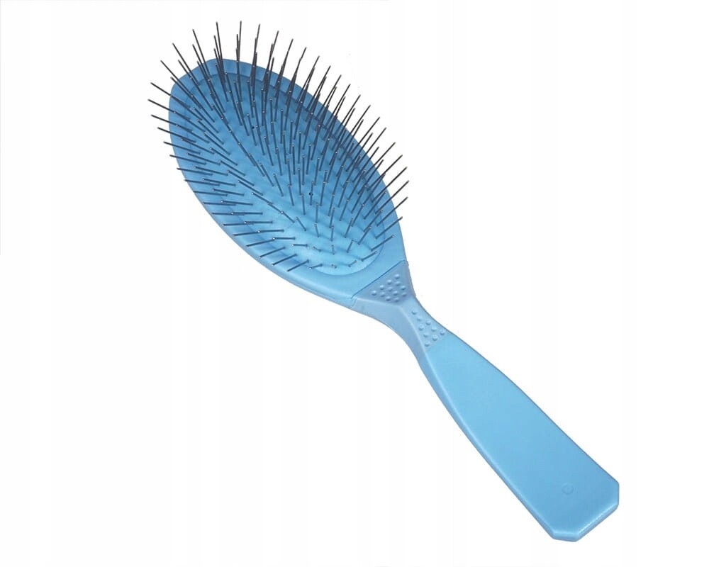 Kartáč Pin Brush velký (M) Modrý, měkký Madan's