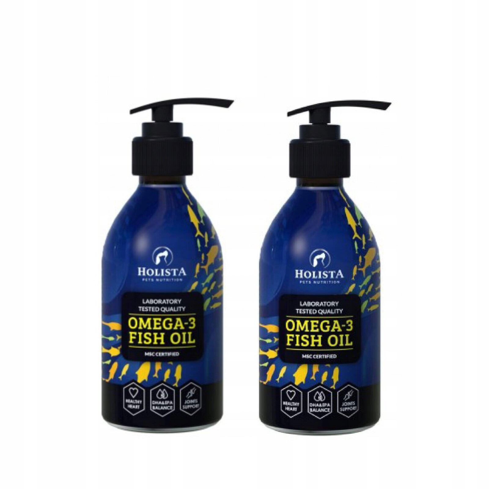 2x Olej OMEGA3 Pro Psa A Kočku 100 ml Podporuje chuť k jídlu, pokožku Holista