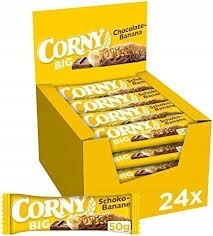 Corny big čokoláda a banán 50g x 24packs