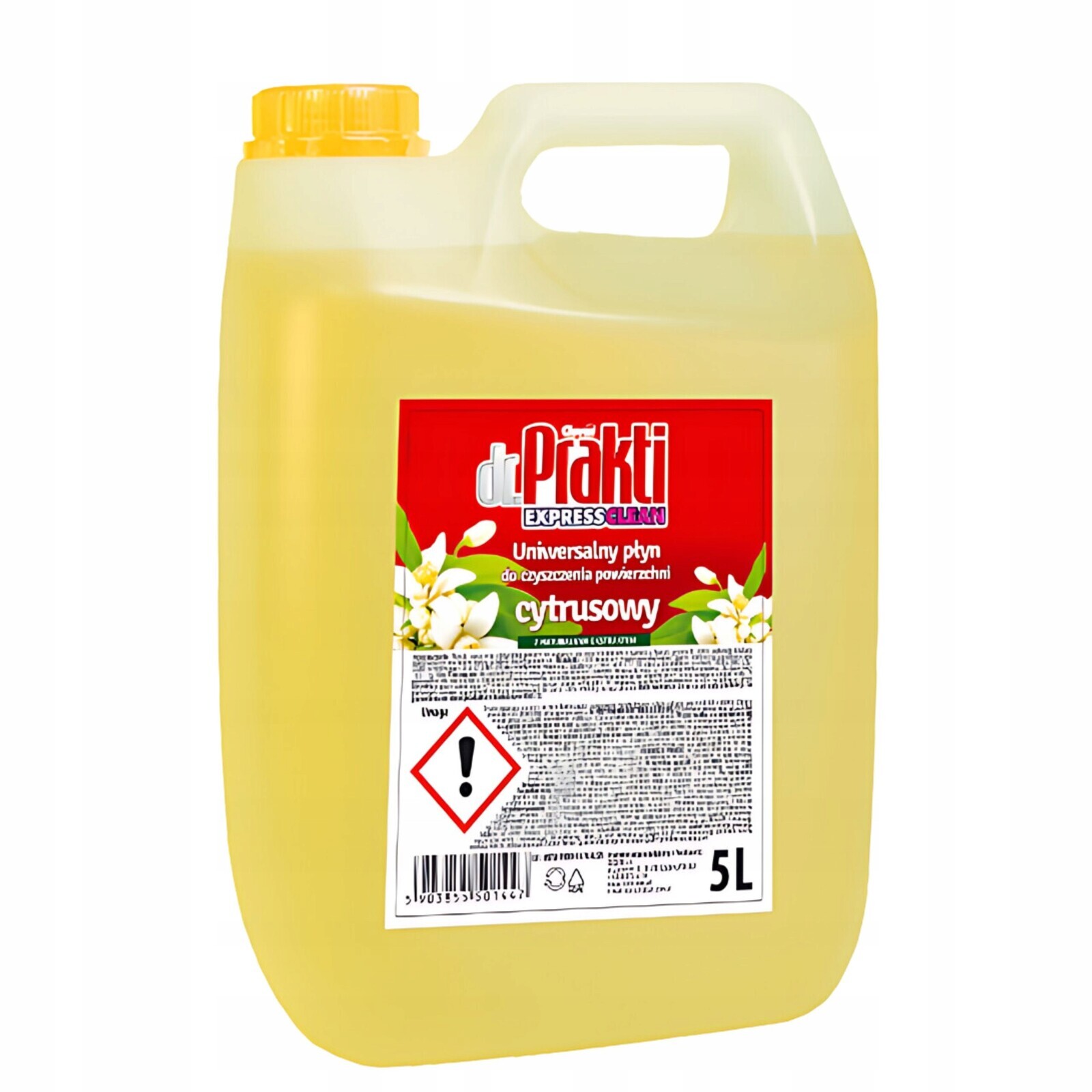 Dr Prakti Univerzální Čisticí Přípravek Na Povrchy S Citronovou Vůní 5 L
