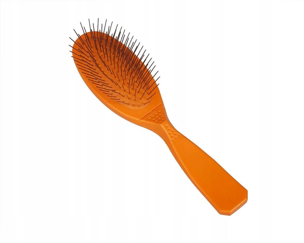 Kartáč Pin Brush malý (s) oranžový, středně měkký Madan's