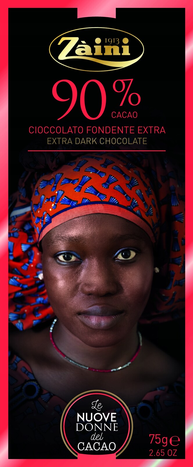 Hořká Čokoláda 90% Kakao Zaini Women Of Cocoa 12 Kusů x 75g Cena