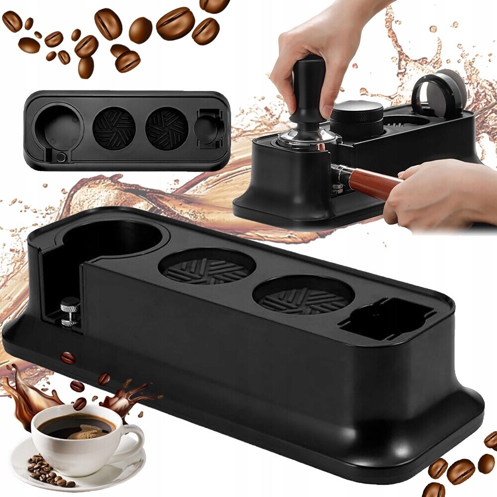 4V1 Distributor Kávy Stanice Pro Tampingovou Kávu Do 51-58 MM Černá