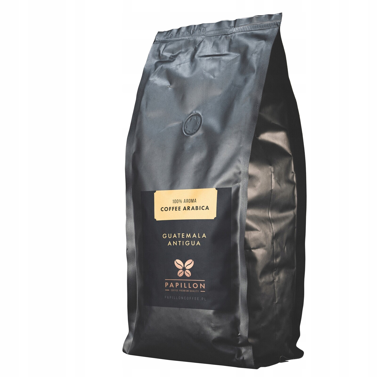 Káva zrnková Arabica Papillon Coffee Guatemala Antigua zrna 1kg