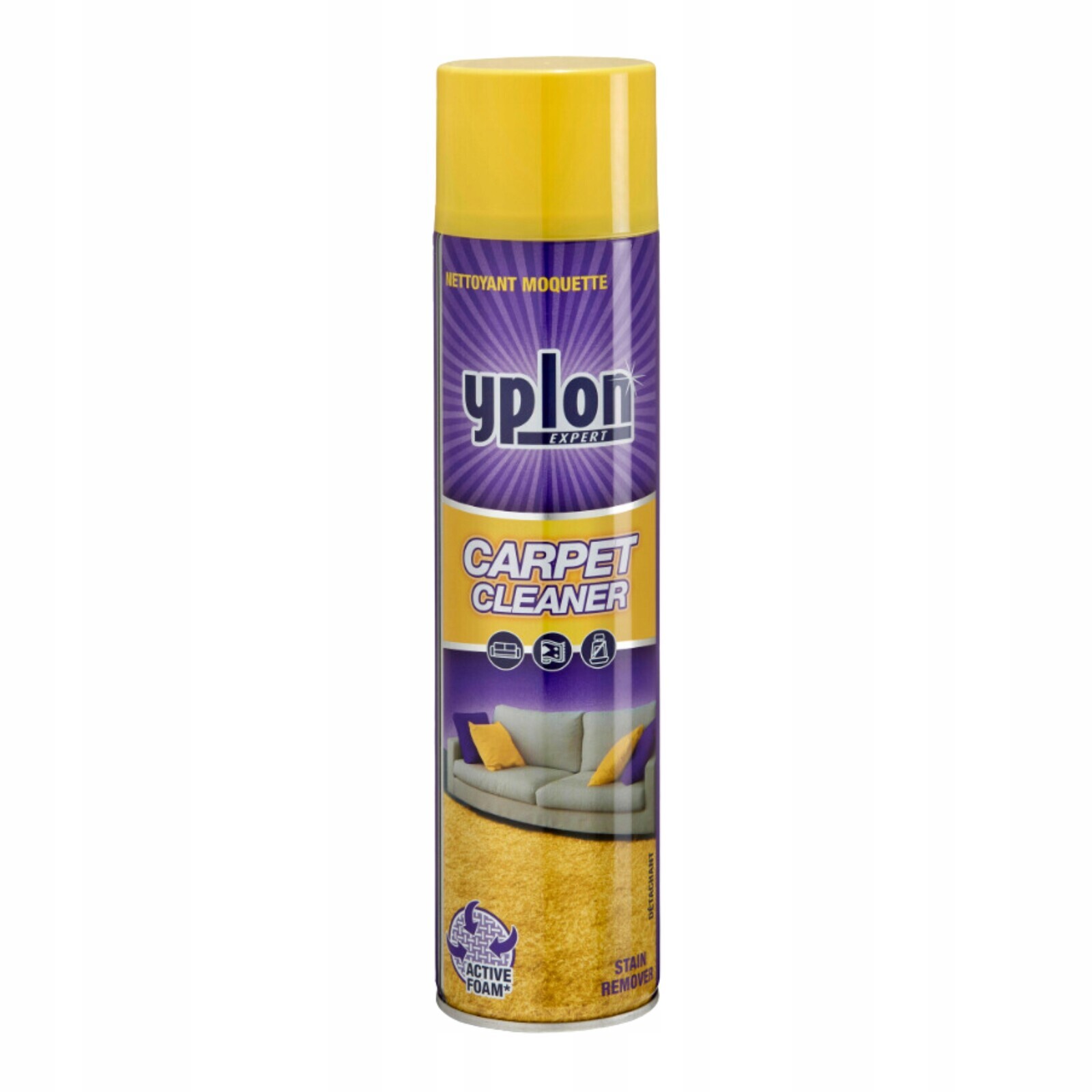 Pěna na čištění Koberců 600 ml kapalina Yplon na čalounění úklid