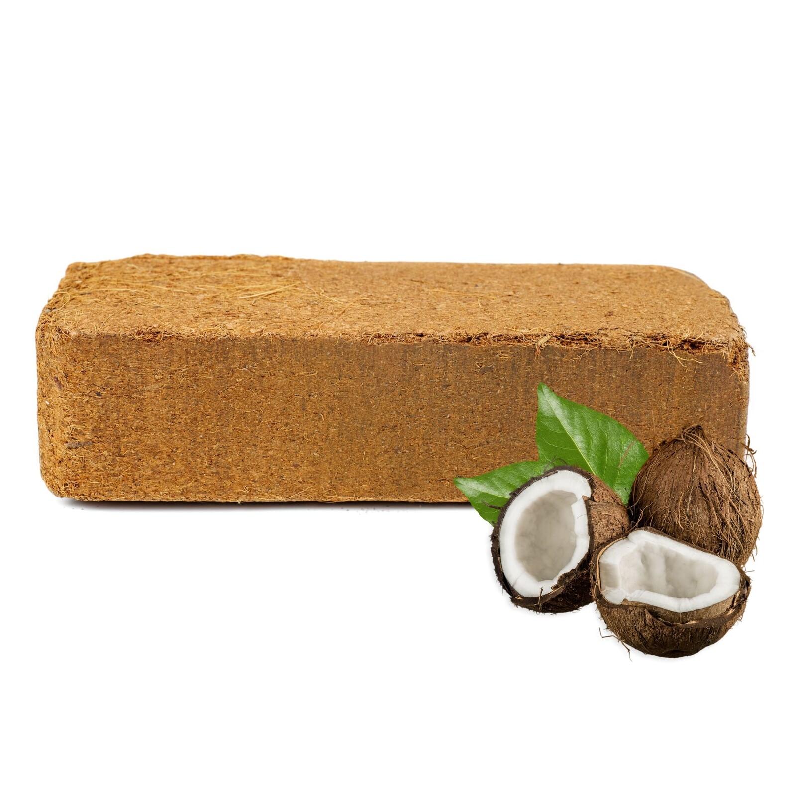 BioCoco Peat Kokosová substrátová briketa 50 x 600 g nefoliovaná do terária
