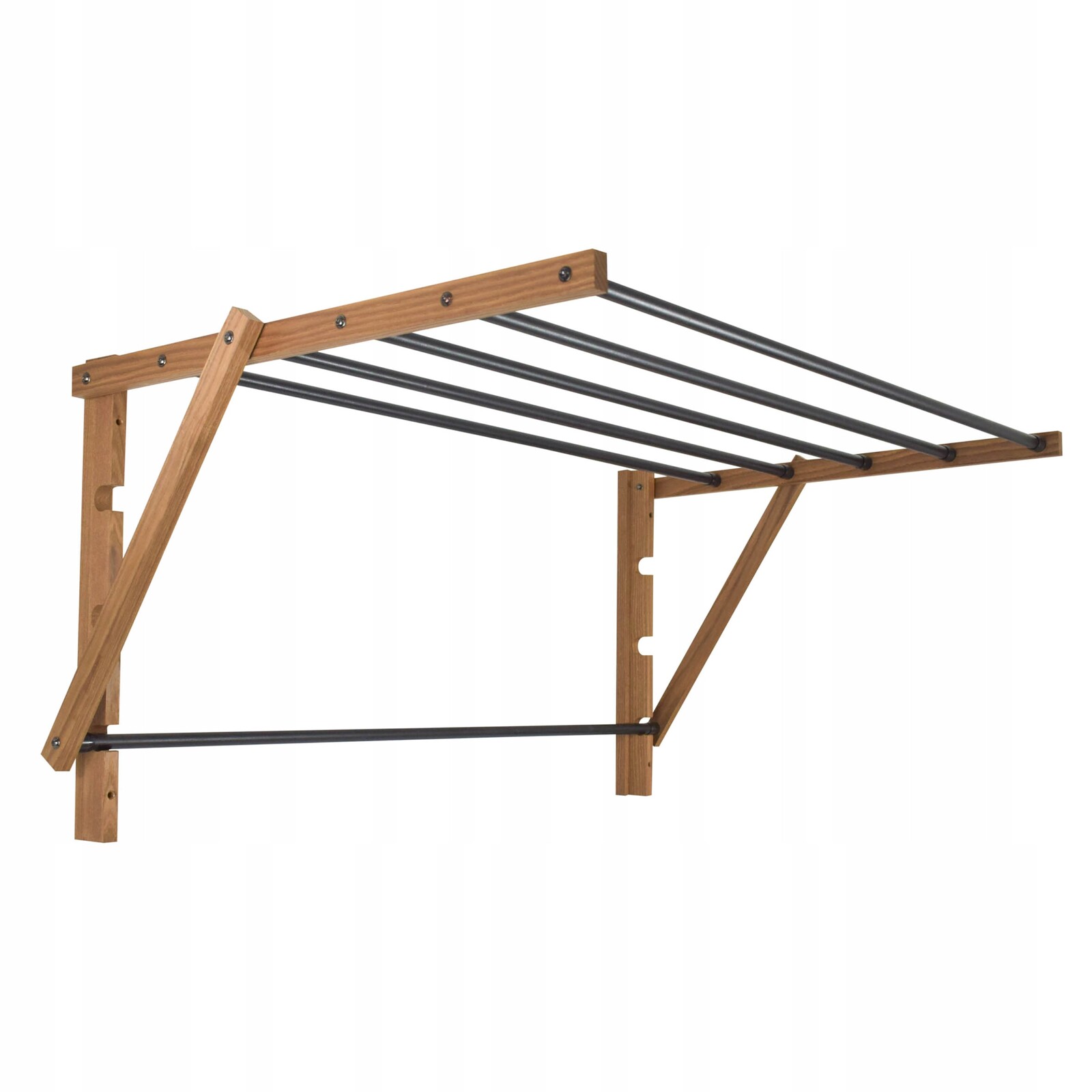 Sušák 105 CM, Odolný, Dřevěný, Koupelnový, Odolný