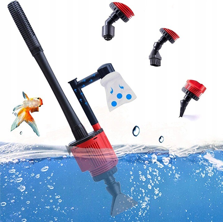 Elektrický Vysavač V Akváriu Je Vhodný Pro Výměnu Vody, Vysoká Kvalita