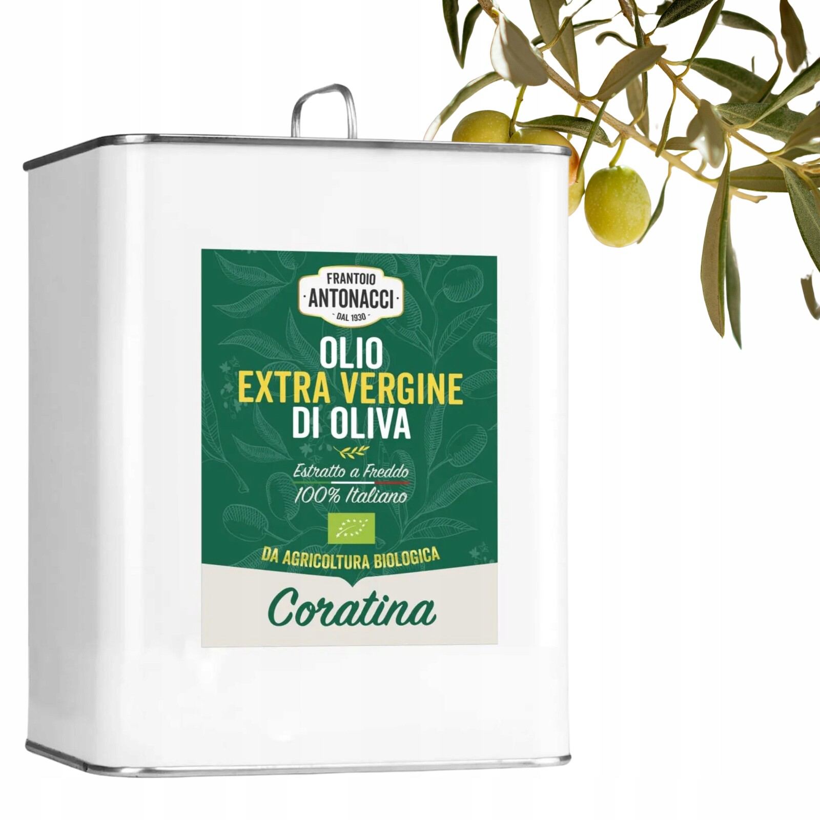Extra Panenský Olej Antonacci Coratina Bio Nejzdravější 3 L Italský