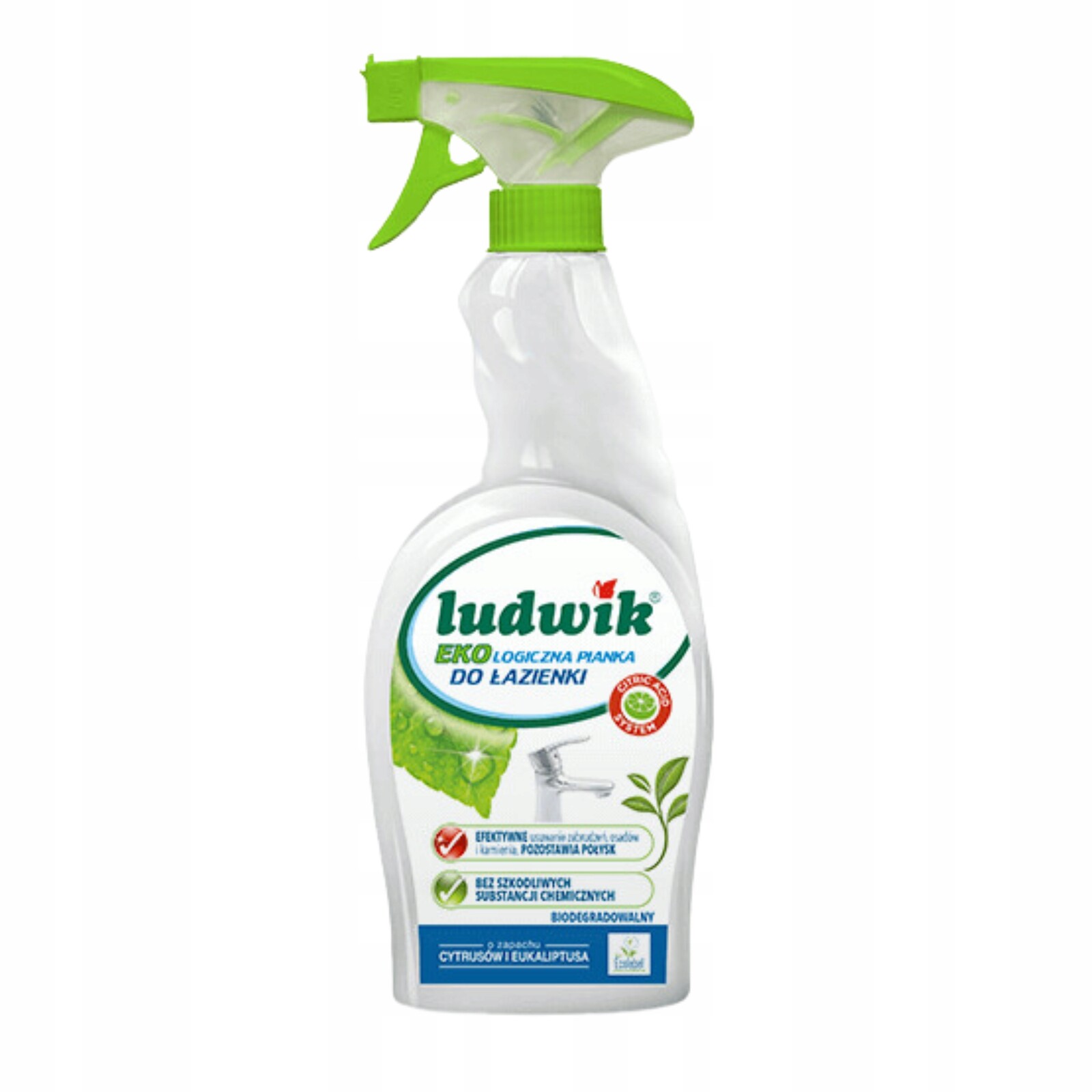 Pěna na mytí Ludwik 750 ml Eko do koupelny