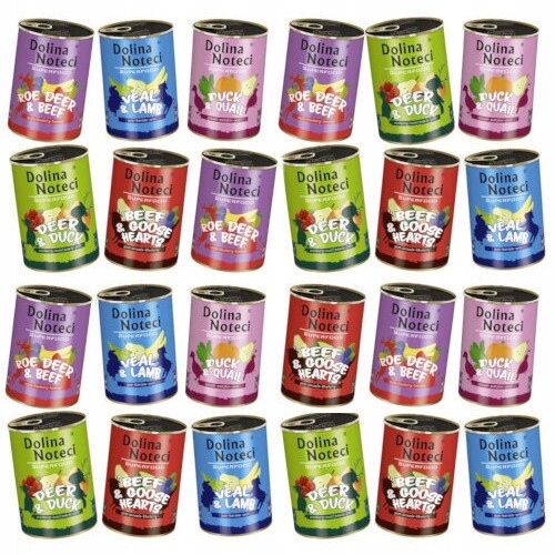 Dolina Noteci Superfood krmivo pro psa mix chutí 24x400g