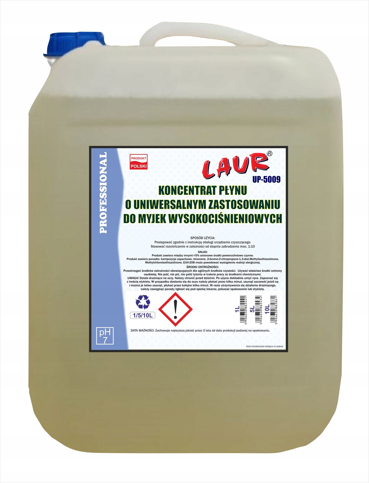 Univerzální Čisticí Koncentrát Pro Tlakové Myčky (op. 10 L)