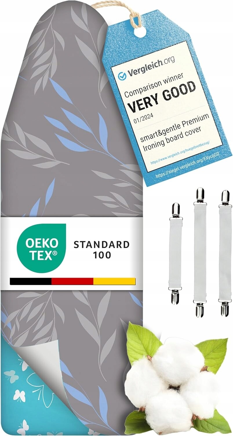 Potah na prkno Smart&Gentle šedý