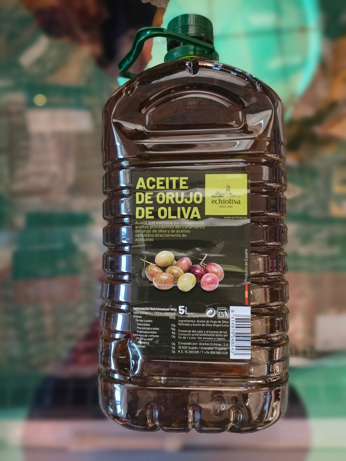 Španělský Olivový Olej Z Pokrutin Na Smažení 5 L Pomace Sansa Orujo