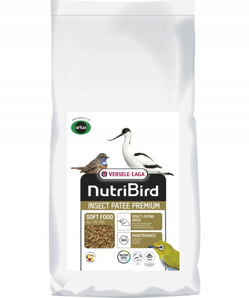VL-NutriBird Insect Patee Premium 10 kg – krmivo s přídavkem hmyzu