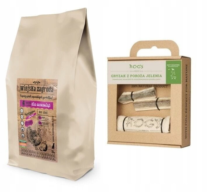 Wiejska Zagroda pro štěně Krůta 20kg Parohy